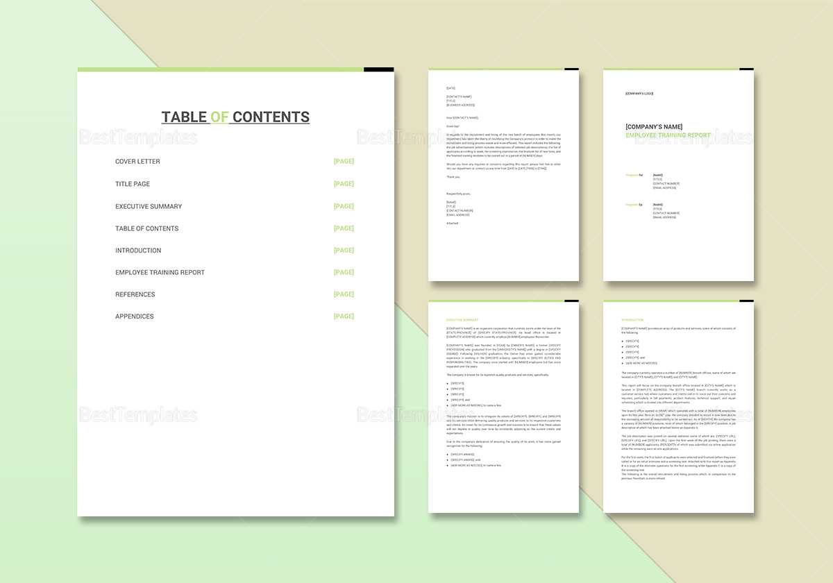 Employee Training Report Template – Calep.midnightpig.co For Training Summary Report Template