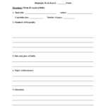 Englishlinx | Book Report Worksheets With Regard To One Page Book Report Template
