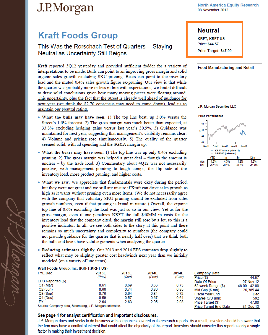 Equity Research Report - An Inside Look At What's Actually Regarding Equity Research Report Template