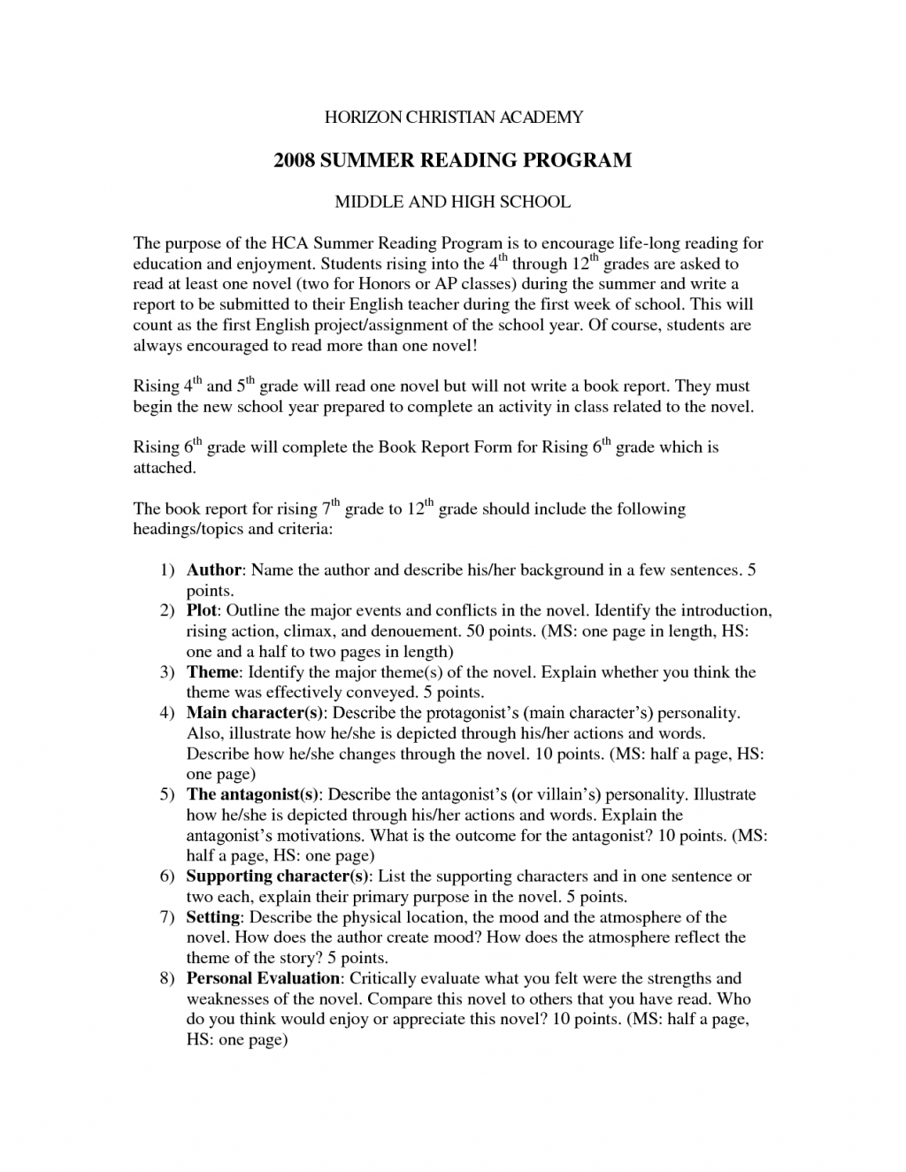 Essay Example Book Review Page 1 Examples For Isc Regarding 6Th Grade Book Report Template