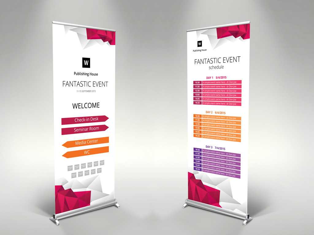 Event Roll Up Banner Template – Themzy Templates Regarding Event Banner Template