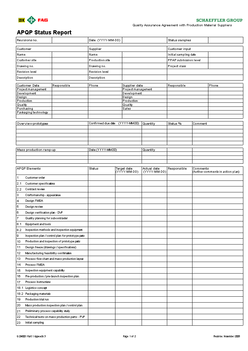 Excel Status Report | Templates At Allbusinesstemplates Pertaining To Production Status Report Template