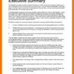 Executive Report Example – Calep.midnightpig.co Intended For Template For Summary Report