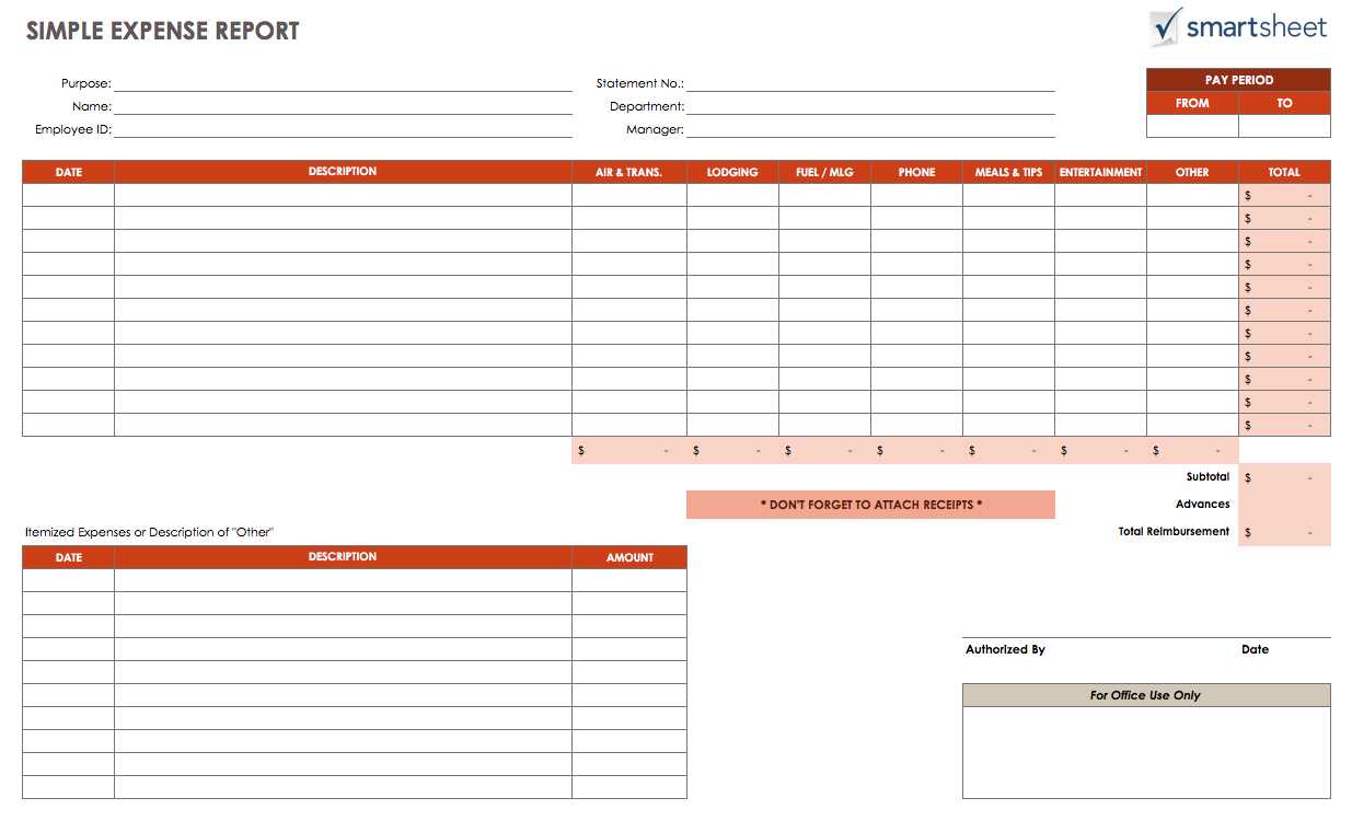 Expense Report Template Excel | Apcc2017 Intended For Expense Report Template Excel 2010