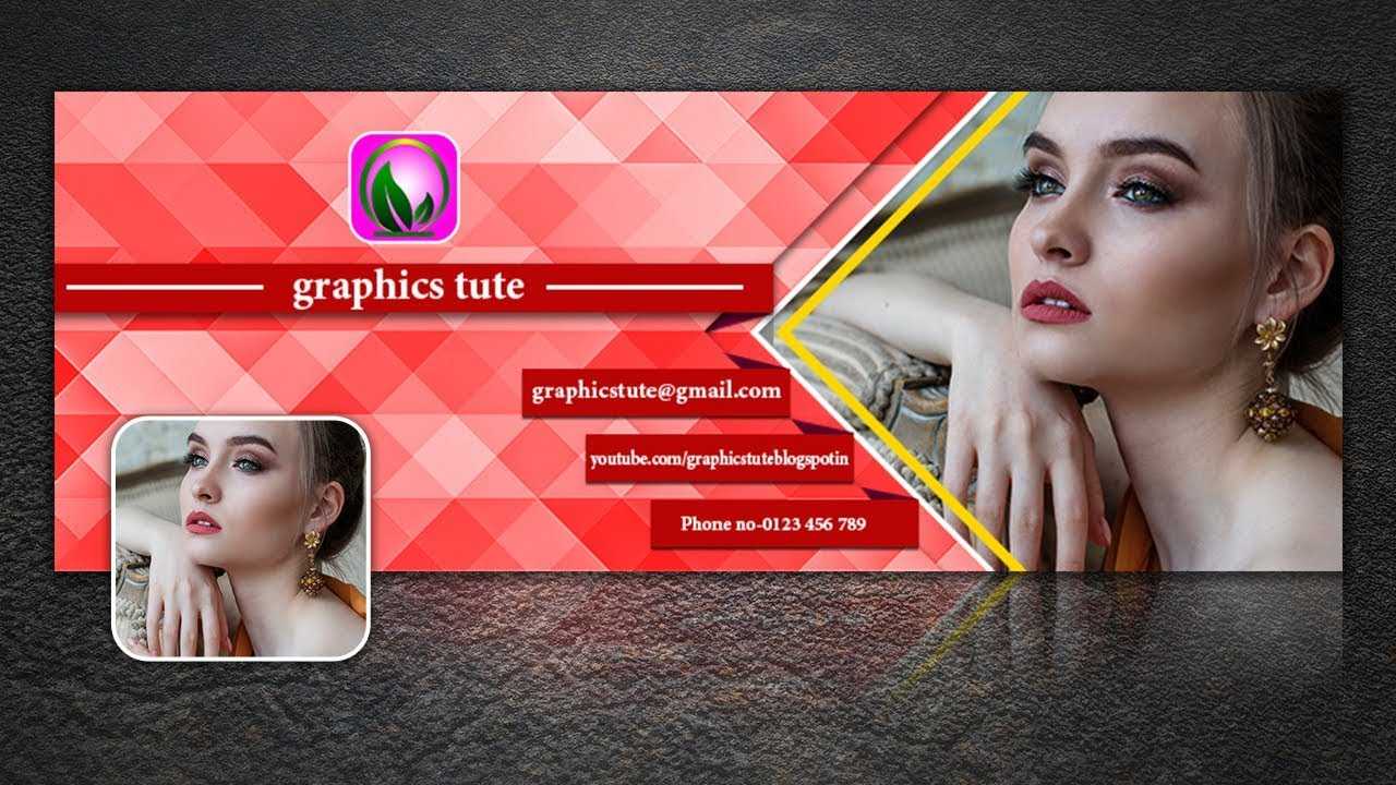 Facebook Cover Page Design In Photoshop – Very Easy Method – Free Psd  Template Download Pertaining To Photoshop Facebook Banner Template