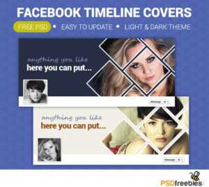 Facebook Timeline Covers Free Psd | Psdfreebies for Photoshop Facebook Banner Template