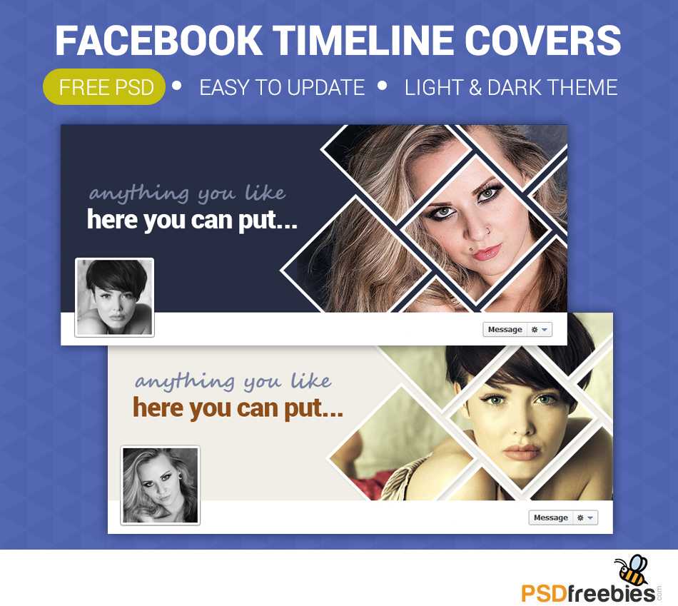 Facebook Timeline Covers Free Psd | Psdfreebies Regarding Facebook Banner Template Psd