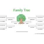 Family Tree Template: Family Tree Template Three Generation Inside Blank Family Tree Template 3 Generations