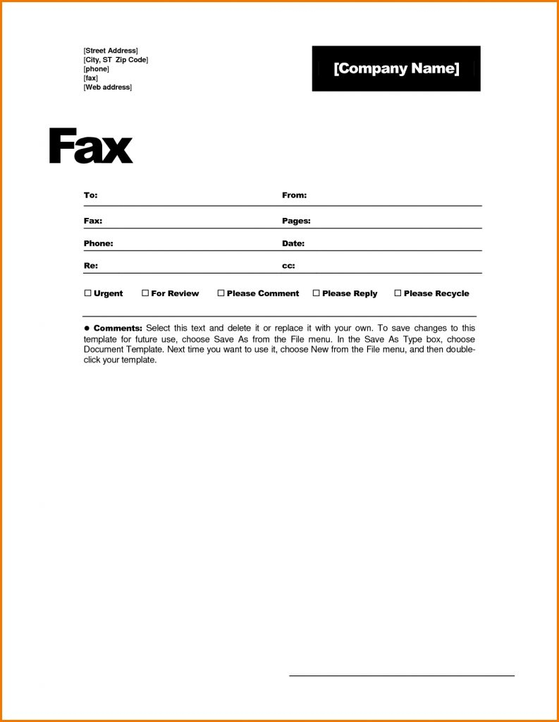 Fax Cover Letter Microsoft - Calep.midnightpig.co Throughout Fax Cover Sheet Template Word 2010