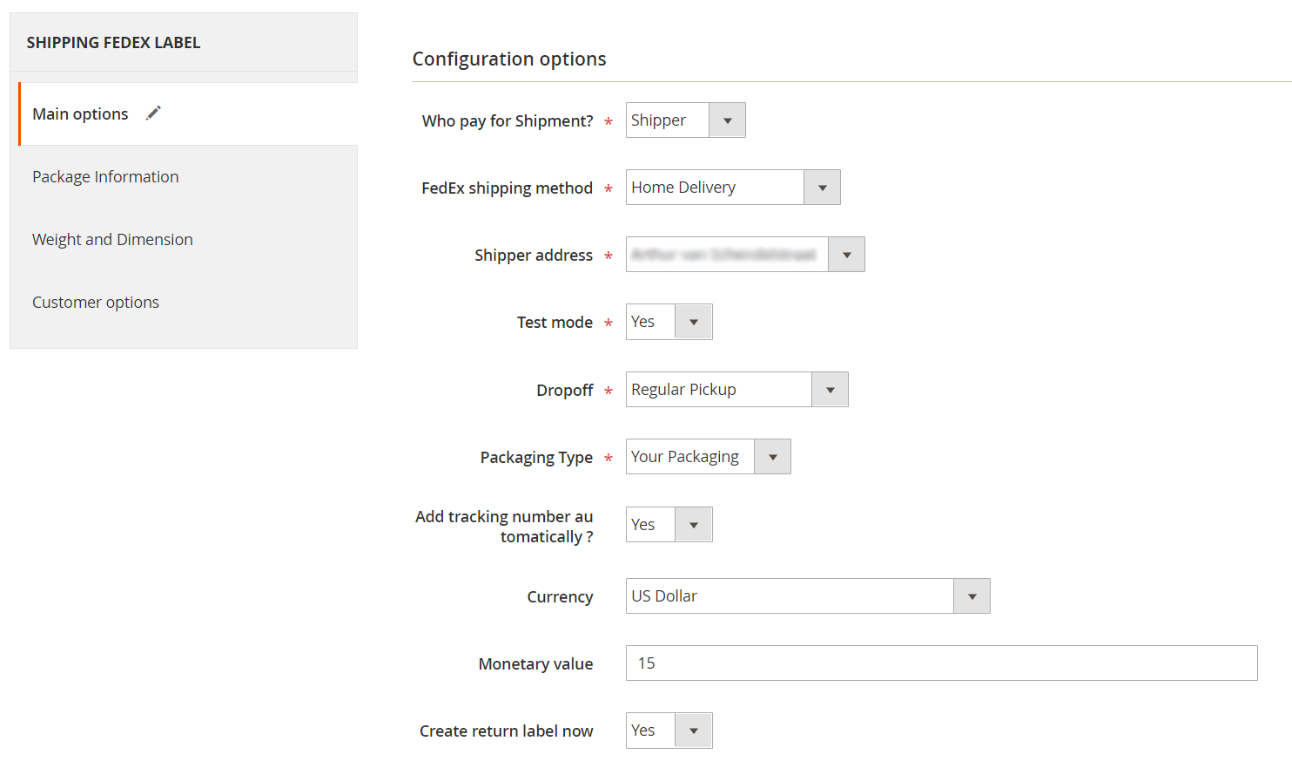 Fedex Shipping Manager Magento 2 Extension | Firebear Pertaining To Fedex Label Template Word