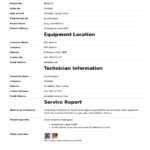 Field Service Report Template (Better Format Than Word for Technical Service Report Template