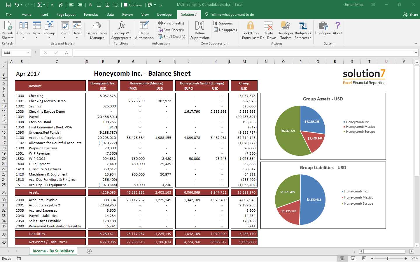 Financial Reporting Excel – Dalep.midnightpig.co With Regard To Excel Financial Report Templates