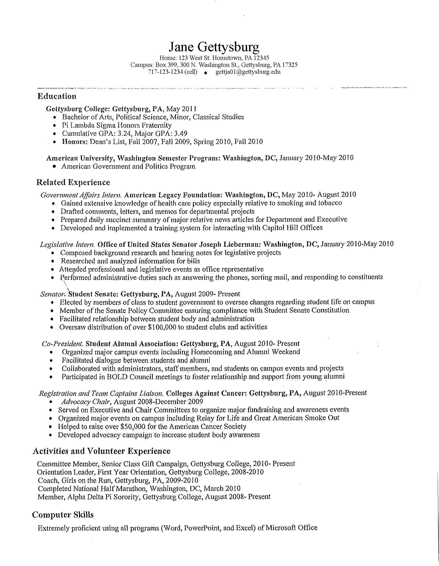 Fine Resume Template For High School Students With Top Right Pertaining To College Student Resume Template Microsoft Word