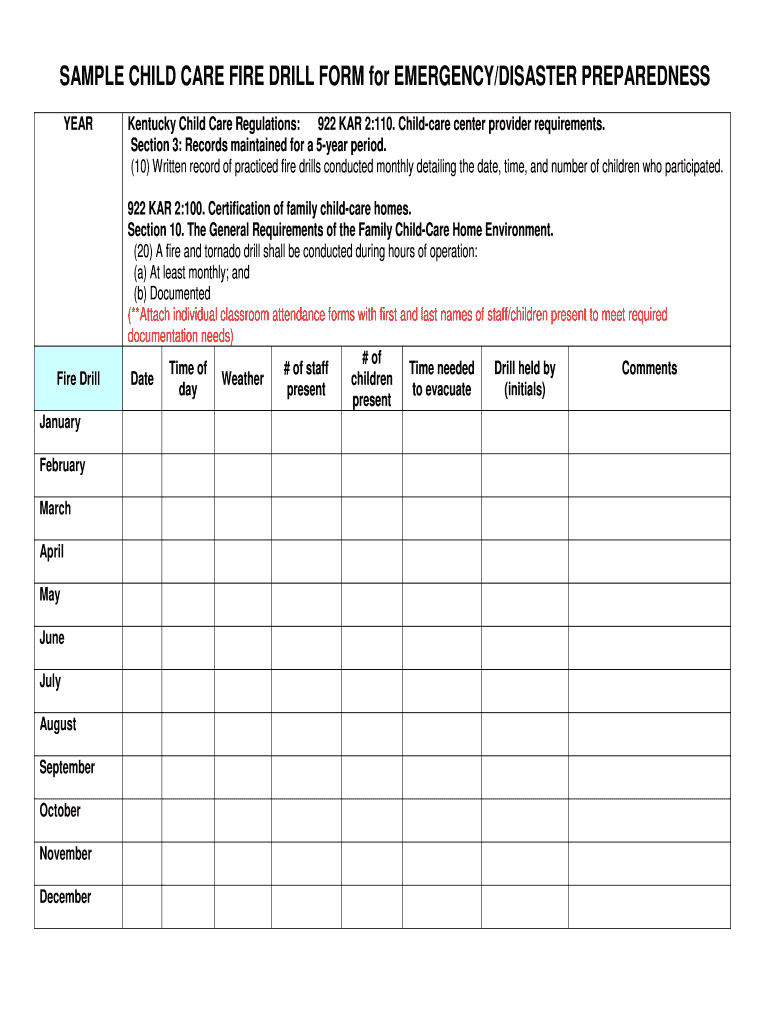 Fire Drill Template – Fill Out And Sign Printable Pdf Template | Signnow Within Fire Evacuation Drill Report Template