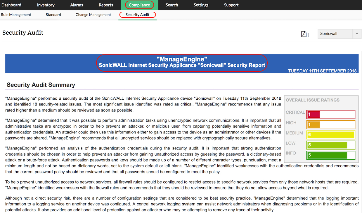 Firewall Security Audit | Firewall Configuration Analysis Tool With Regard To Security Audit Report Template