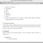 Focus Group Report Template for Focus Group Discussion Report Template