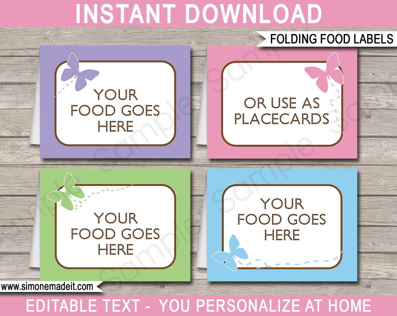 Food Tags Template – Calep.midnightpig.co Regarding Food Label Template Word