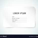 Form Blank Template Business Card Paper And With Blank Business Card Template Download