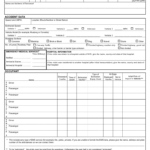 Form Mv 104D – Police Report For Fatal Motor Vehicle In Vehicle Accident Report Form Template