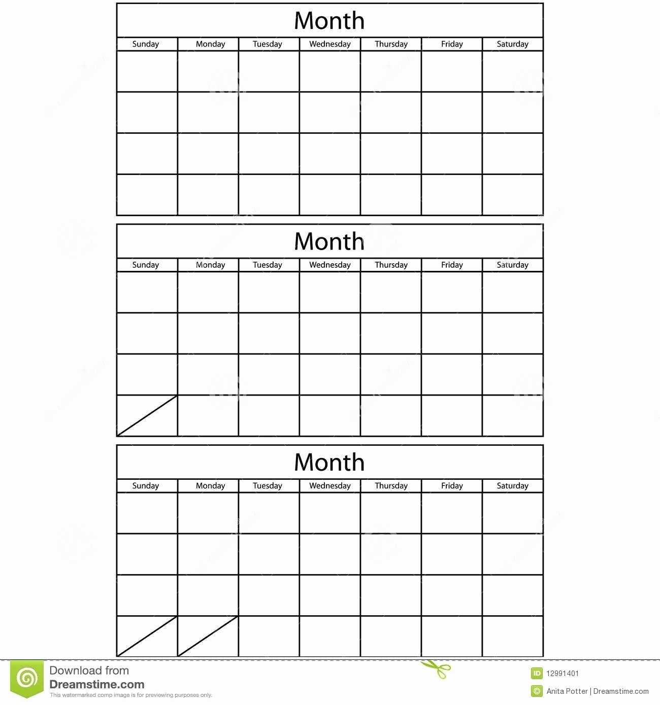 Free 3 Month Calendar Templates – Calendar Inspiration Design In Blank One Month Calendar Template