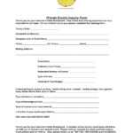 Free 5+ Restaurant Enquiry Forms In Pdf With Enquiry Form Template Word
