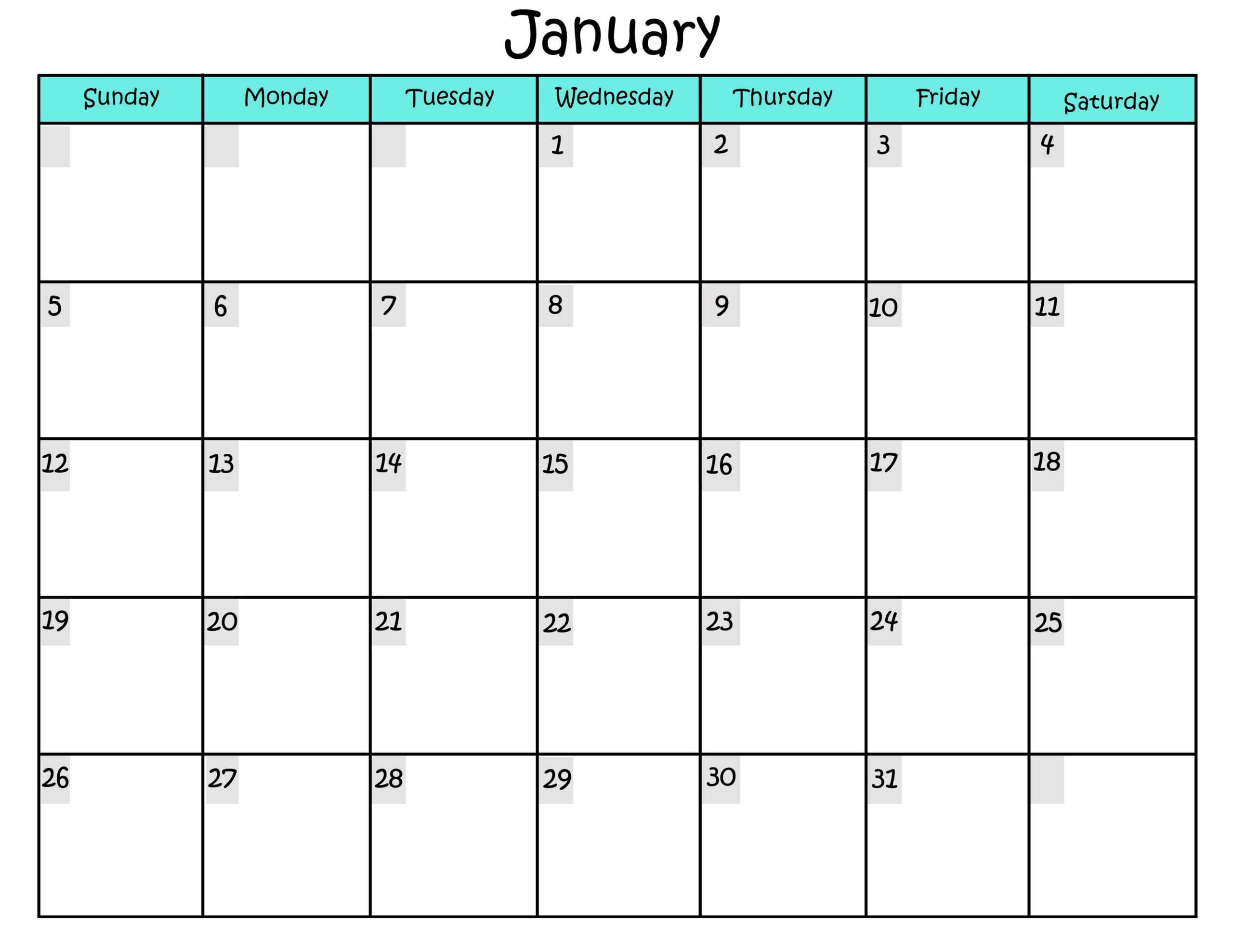 Free Activity Calendar Template – Calep.midnightpig.co In Blank Activity Calendar Template