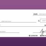 Free Blank Check Template For Powerpoint – Free Powerpoint Regarding Editable Blank Check Template