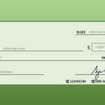 Free Blank Check Template For Powerpoint – Free Powerpoint With Blank Business Check Template Word