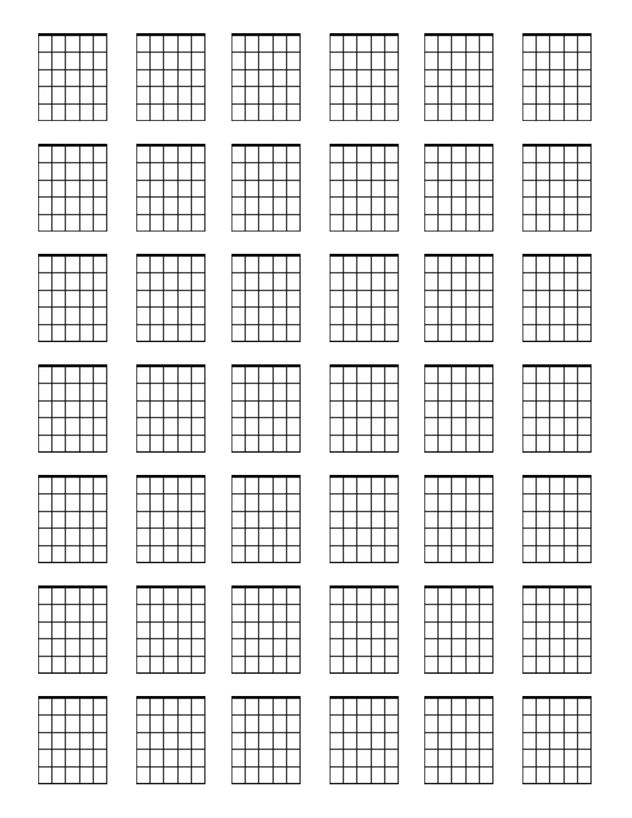 Free Blank Guitar Chord Chart – Guna Throughout Blank Sheet Music Template For Word