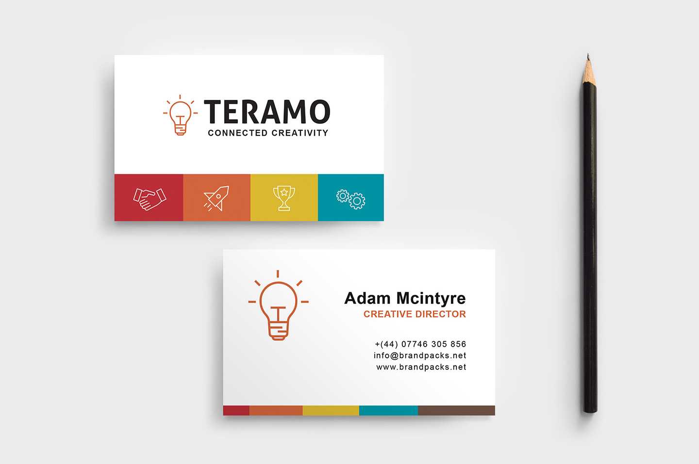 Free Business Card Template In Psd, Ai & Vector – Brandpacks With Regard To Blank Business Card Template Psd