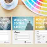 Free Church Connection Cards – Beautiful Psd Templates Throughout Church Visitor Card Template Word