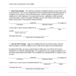 Free Credit Card (Ach) Authorization Forms – Pdf | Word In Credit Card Authorization Form Template Word
