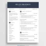 Free Cv Template For Word – Free Download – Career Reload Within Free Resume Template Microsoft Word
