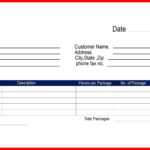 Free Delivery Receipt Template [Pdf, Word Doc & Excel] Pertaining To Proof Of Delivery Template Word