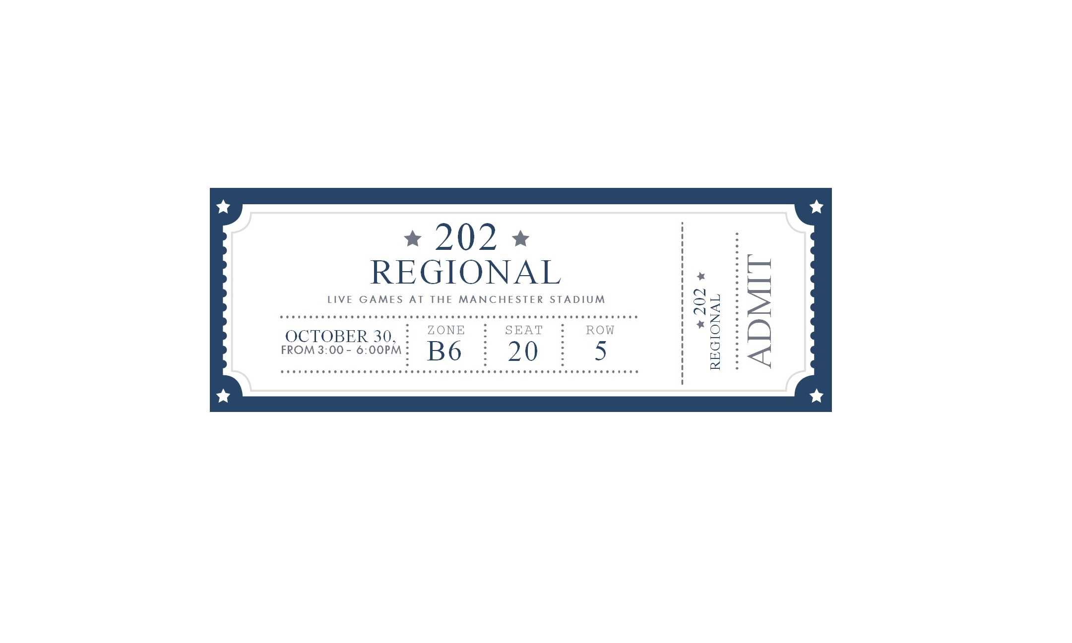 Free Event Ticket Template Printable – Dalep.midnightpig.co With Blank Admission Ticket Template