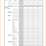 Free Expense Spreadsheet Sample Monthly Income And Expenses With Regard To Quarterly Report Template Small Business