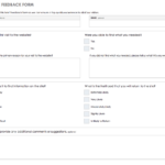 Free Feedback Form Templates | Smartsheet Pertaining To Site Visit Report Template Free Download
