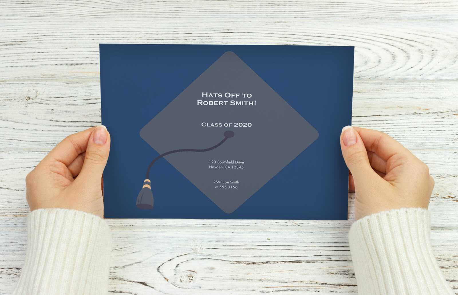Free Graduation Invitation Templates For Word | Lovetoknow Throughout Free Graduation Invitation Templates For Word