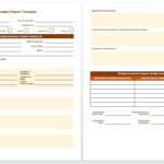 Free Incident Report Templates Forms Template Word Australia in Ohs Incident Report Template Free