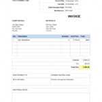 Free Invoice Template Word Document | Invoice Example In Invoice Template Word 2010