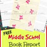 Free Middle School Printable Book Report Form! - Blessed for Book Report Template Middle School