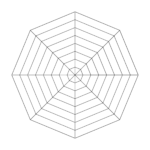 Free Online Graph Paper / Spider for Blank Radar Chart Template