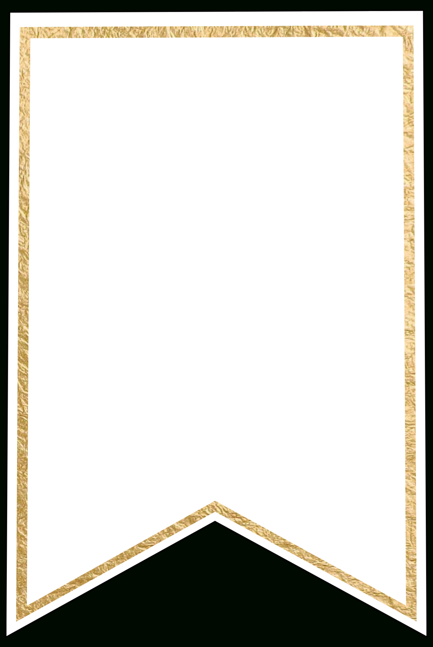 Free Printable Banner Templates {Blank Banners} – Paper Inside Free Printable Pennant Banner Template