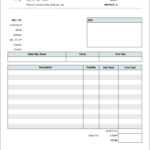 Free Printable Blank Invoice Templates | Templates Free Regarding Free Printable Invoice Template Microsoft Word
