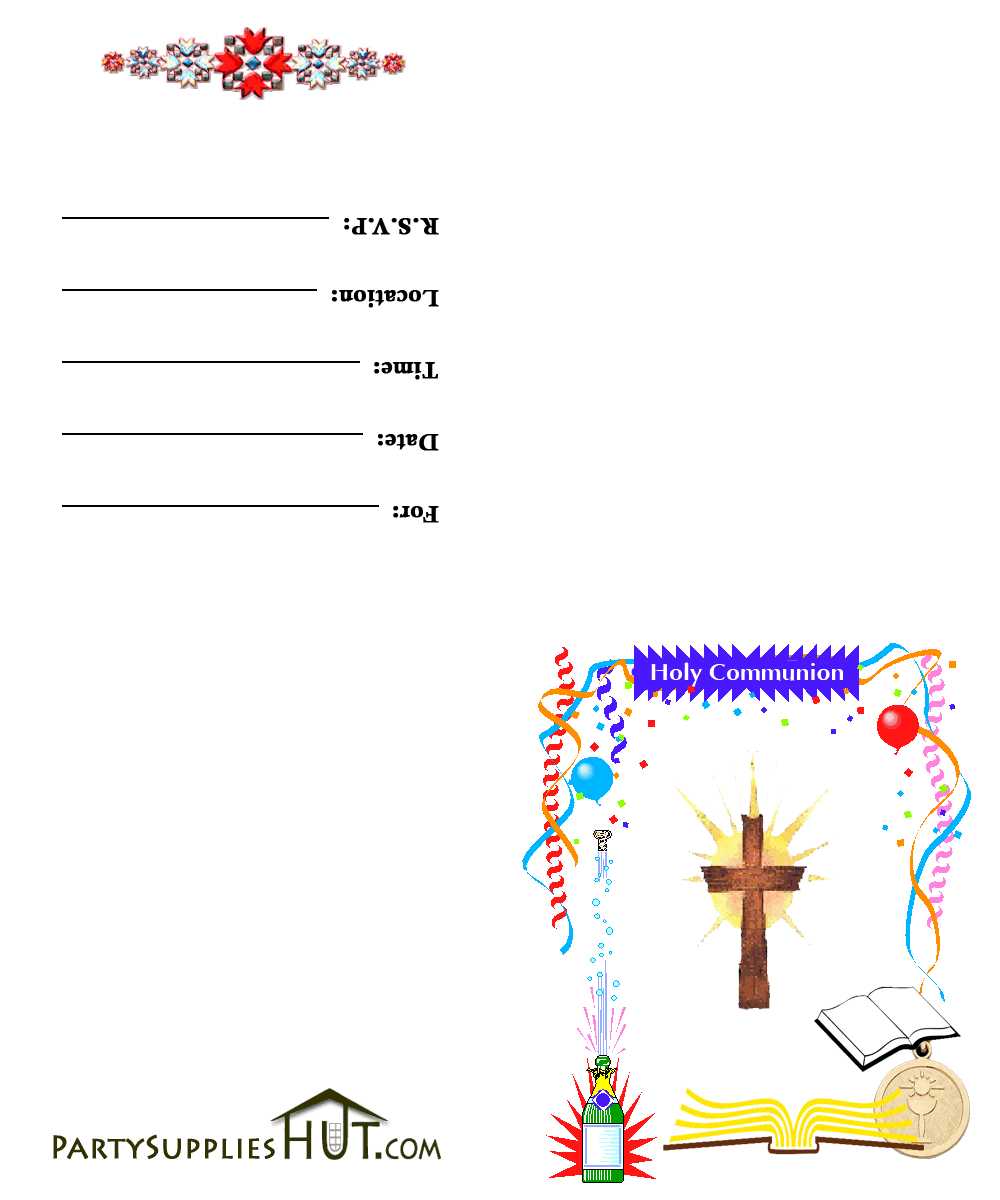 Free Printable First Communion Cards That Are Priceless Regarding Free Printable First Communion Banner Templates