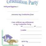 Free Printable Graduation Invitations Templates – Dalep In Graduation Invitation Templates Microsoft Word