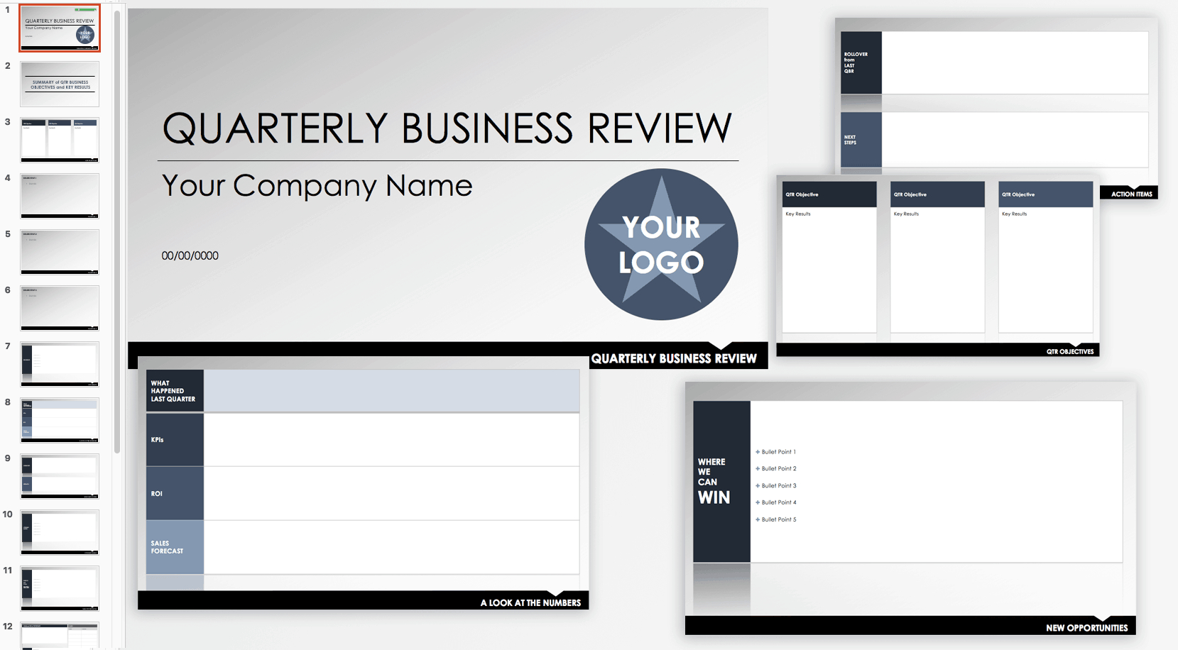 Free Qbr And Business Review Templates | Smartsheet Inside Business Review Report Template