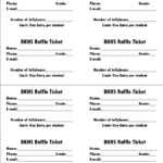 Free Raffle Ticket Template For Mac For Free Raffle Ticket Template For Word