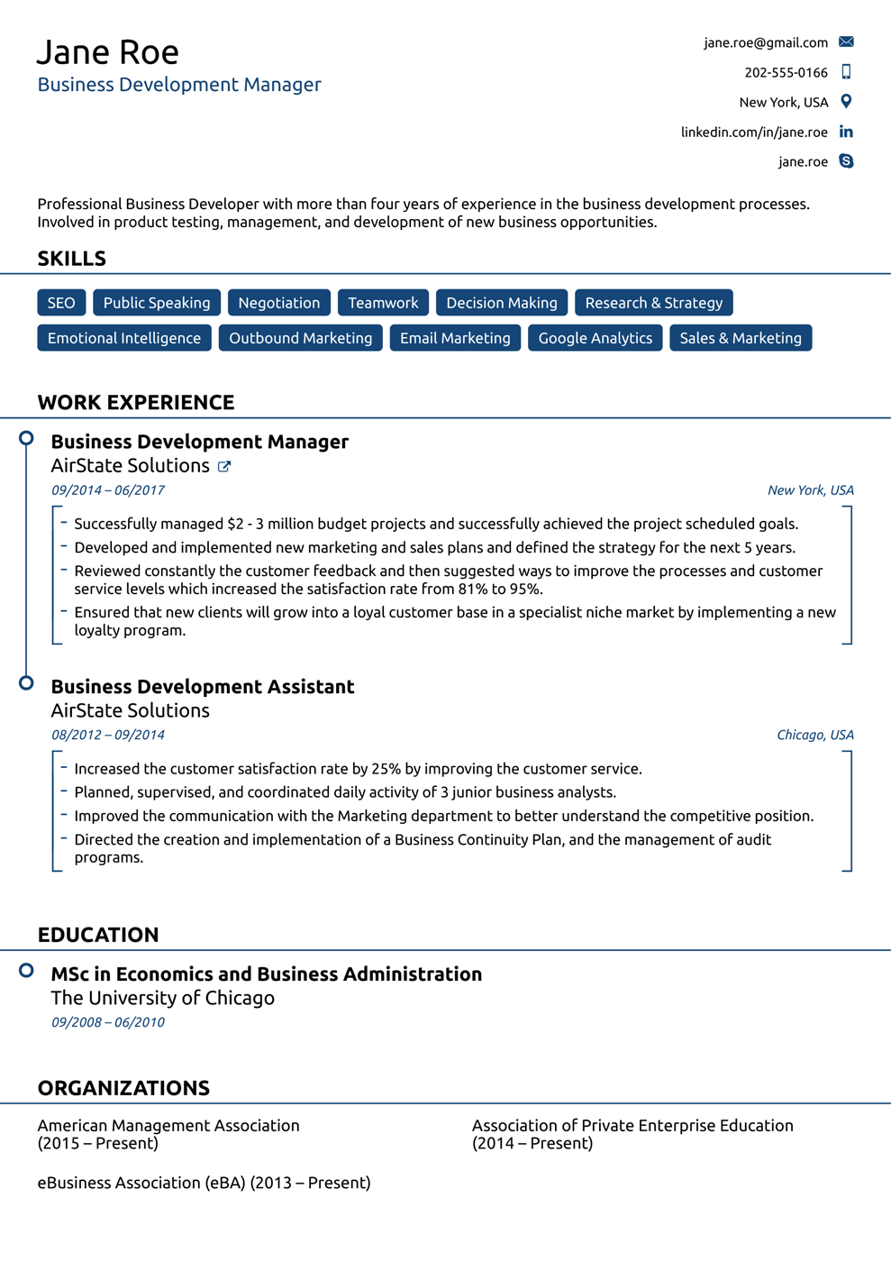 Free Resume Templates For 2020 [Download Now] With Regard To Combination Resume Template Word
