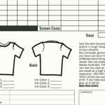 Free T Shirt Order Form Template Excel – Dreamworks Within Blank T Shirt Order Form Template